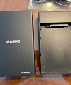 MAIWO Dual Bay External Hard Drive RAID Enclosure for 2.5 inch SATA I/II/III HDD SSD, RAID 0/1/LARGE/PM, USB 3.0 6Gbps Bandwidth Support UASP 12TB Capacity 68 719n3PeQgfL