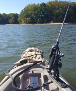 Scotty #282-BK Baitcaster Rod Holder w/Gearhead & Track (Black) Black 39 719nAhTk IL