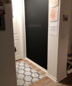 Krylon K05223000 Chalkboard Paint Special Purpose Brush-On, Black, Quart, 1 Quarts (Pack of 1) 1 Quarts (Pack of 1) 42 719nDjX6 DL