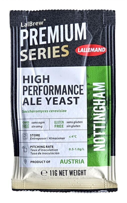 Lallemand LalBrew Nottingham™ High Performance Ale Yeast 11g