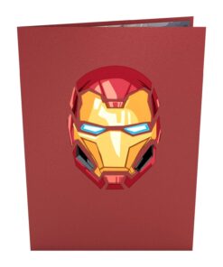 Lovepop Marvel Iron Man Father's Day 3D Pop Up Greeting Card, 1 Ct, 5 X 7 Inches, Gifts For Dad 5 719p3CdJabL