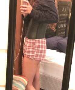 Lady Slim Fajas Colombianas Reductoras Y Moldeadoras para Mujer Underbust Latex Waist Trainer Hourglass Body Shaper for Women Blue Small 53 719p70mv62L