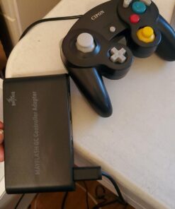 Mayflash GameCube Controller Adapter for Wii U, PC USB and Switch, 4 Port 34 719pMB62dbL