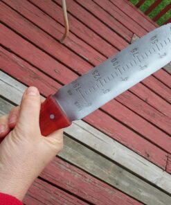 Garden Guru Hori Hori Gardening Knife for Weeding, Digging, Pruning, and Cultivating - Stainless Steel Full Tang Blade | Marks for Measuring Planting Depth 1 Pack 19 719pR16hXAL