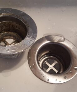 Keeney 878PC Stainless Steel Junior Duo Bar Sink Strainer with Basket, Fits 2-Inch or 2-1/2-Inch Openings, Polished Chrome 33 719pW xxqEL