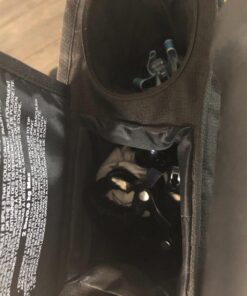 Britax Stroller Organizer with Insulated Cup Holders | Large Center Compartment with Magnetic Closure + 3 Outer Pockets + Folds with Stroller, No Removal Needed Black 36 719psKNxqhL