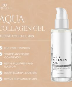 Project E Beauty Aqua Collagen Gel 24-Hour Hydration | Anti-Aging Brightening Treatment | Hydrating & Moisturizing Facial Skincare | Anti-Wrinkle Body Lotion | For Dry or Rough Skin | 50ml 9 719qb5df1L