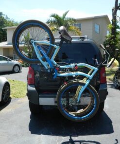 Allen Sports Deluxe 2-Bike Hitch Mount Rack , Silver/Black (522RR) Bike Carrier 84 719s0zaGNzL