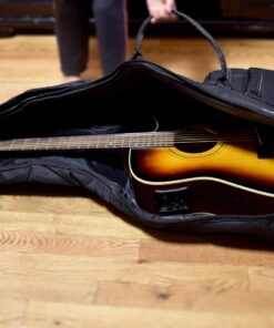 ChromaCast Acoustic Guitar 6-Pocket Padded Gig Bag with Guitar Strap and Pick Sampler 58 719tFHFKyvL