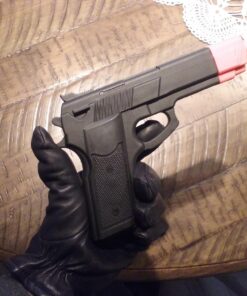 MASTER USA Rubber Training Gun, Black and Red Head Painting, Model Number: 3200BK 24 719u ymWF9L