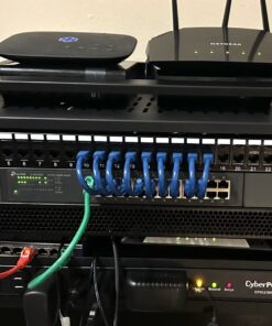 Cable Matters 10Gbps 5-Color Combo Snagless Short Cat 6 Ethernet Cable 1 ft (Cat 6 Cable, Cat6 Cable, Internet Cable, Network Cable) 1 Foot 29 719uECDjMeL 1