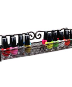 Deco Brothers Wall Mounted Single Tier Mesh Hanging Spice Rack, Set of 2, Bronze 2 Pack 22 719uQn4NqL 1