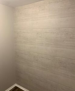 RoomMates York Wallcoverings ZB3347 Wide Wooden Planks Wallpaper, Gray/Black/Off White Gray/Black/Off-White 34 719uf7jgs6L