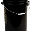 Hudson Exchange Premium 7 Gallon Bucket, HDPE, Black Pack of 1 10 719uzUMSKSL