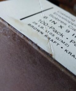 Amazon Basics Catalog Mailing Envelopes, Peel & Seal, 6x9 Inch, Brown Kraft, 100-Pack 6 x 9 46 719v Fu4F8L