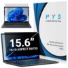 PYS Laptop Privacy Screen 15.6 Inch for Dell HP Lenovo ASUS Acer Msi Samsung - Removable 16:10 Aspect Privacy Protector Screen Filters - Anti Glare & Blue Light Screen Privacy Shield 15.6 Inch (Diagonal) - 16:10 Aspect Ratio 78 719v5F7iPTL