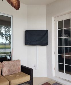 TV Mount, Full Motion TV Wall Mount Swivel Tilt for 26-60 Inch TVs and Monitors up to 70lbs, Single Stud Corner Outdoor Wall Mount TV Bracket Articulating Extension Leveling Max VESA 400X400mm 42 719vO0pmfhL