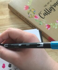 Tombow 56188 Dual Brush Pen Art Markers, Galaxy, 10-Pack. Blendable, Brush and Fine Tip Markers 1-Pack 42 719wBiYuHcL