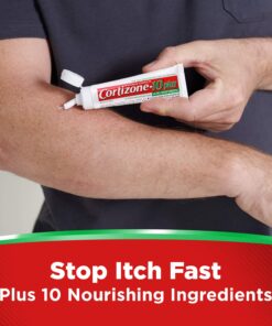 Cortizone 10 Maximum Strength Plus Ultra Moisturizing Anti-Itch Cream, 1% Hydrocortisone, 2 oz. Old Packaging 15 719wJ8JmnFL