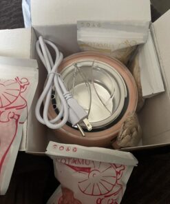 KOTAMU Digital Wax Warmer Kit for Hair Removal At Home for Women Sensitive Skin Brazilian Facial Hair Body with 4 Formulas Hard Wax Beads Target Different Type of Hair Blush 27 719wtz5U1sL