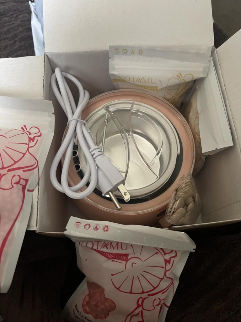 KOTAMU Digital Wax Warmer Kit For Hair Removal At Home For Women