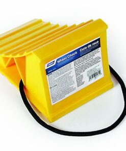 Camco 44472 Wheel Chock With Rope For Easy Removal, Helps Keep Your Trailer or RV In Place (Pack of 1), Yellow 1 Count (Pack of 1) 9 719wyXaHNVL