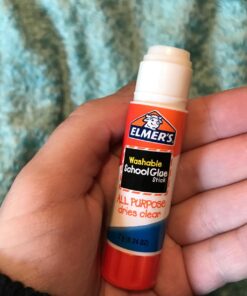 Elmer's All Purpose School Glue Sticks, Clear, Washable, 4 Pack, 0.24-ounce sticks Standard Stick 4 Count 19 719x6uVlrL