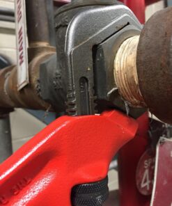 RIDGID 31305 Model E-110 9.5" Offset Hex Jaw Pipe Wrench, Red, Made in The USA 44 719xgWyJeaL