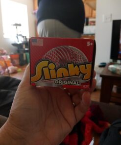 The Original Slinky Walking Spring Toy, Metal Slinky, Fidget Toys, Kids Toys for Ages 5 Up by Just Play 42 71A GOZgodL