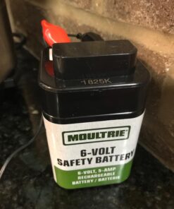 Moultrie MFHP12406 6-Volt, 5-Amp Rechargeable Safety Battery,Multi Multi 13 71A SZc UvL