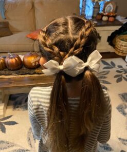 40pcs Toddler Girls Ribbon Bows for Hair (3 Inch Bow Bulk Pack) (20 pairs toddler bows) 20 Pairs 3 inch Hair Bows 46 71A04ueDLHL