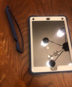 Rantice iPad 6th Generation Cases, iPad 5th Generation Case, iPad Air 2 Case, iPad 9.7 Case, Shockproof Rugged Drop Protection Cover Built with Kickstand for iPad 9.7'' A1893/A1954/A1822/A1823 Navy Blue+Gray 21 71A0EzW3YYL