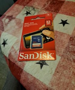 SanDisk 32GB SDHC Flash Memory Card (SDSDB-032G-B35) (Label May Change) 32 GB SD Standard Packaging 9 71A1OOCjgzL
