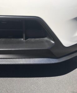 Front Lip ,HengJia Auto Parts 2.5m/8.2ft Car carbon fiber front lip,Front Bumper Lip ,Carbon Lip ,Side Skirt, front lip spoiler 100% waterproof protection(Carbon black) 43 71A1iQPIXnL