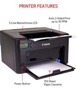 Canon imageCLASS LBP122dw Wireless Monochrome Laser Printer, Black 13 71A20Os41sL