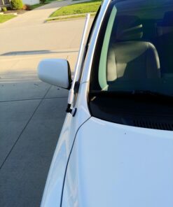 Herdio Waterproof Marine Antenna Rubber Duck Dipole Flexible Mast FM AM Antenna for Boat Radio Car ATV UTV RZR SPA White 20 71A24PlHC1L