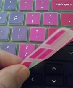 Keyboard Cover for Samsung Galaxy Chromebook Go 14" /Chromebook 4 3 2 XE310XBA XE500C13 XE501C13 XE500C12 11.6"/ Chromebook 4 15.6" XE350XBA /Chromebook Plus V2 XE520QAB XE521QAB 12.2 -Rainbow Rainbow 35 71A2Uk9nREL