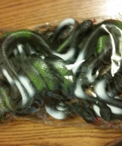 Fun Central 12 Pack - Realistic Rubber Snakes Toys for Garden in Bulk - 22 inches 41 71A3GsAU7KL