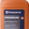 Husqvarna X-Guard Premium All Season Mineral Bar and Chain Oil, Chainsaw Oil for Superior Cutting Equipment Protection in All Conditions, 1 Quart Bottle