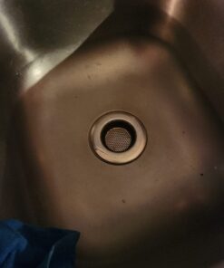 Fengbao 2PCS Kitchen Sink Strainer - Stainless Steel, Large Wide Rim 4.5" Diameter 44 71A4JLV1qBL