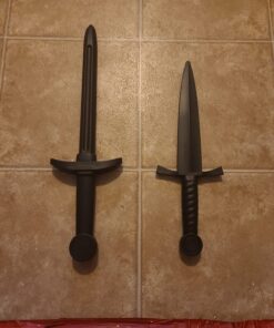 Cold Steel 92RDAGZ Rubber Training, Medieval Dagger, Clam Package 8 71A4jkCeSQL