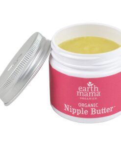 Organic Nipple Butter™ Breastfeeding Cream by Earth Mama | Lanolin-free, Postpartum Essentials Safe for Nursing, Non-GMO Project Verified, 2-Fluid Ounce 2 Fl Oz (Pack of 1) 44 71A52v30FL