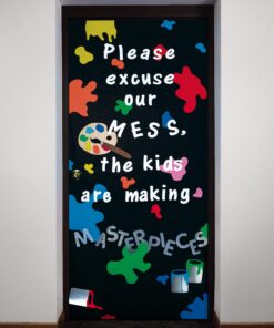 Fadeless Bulletin Board Paper, Fade-Resistant Paper for Classroom Decor, 48” x 50’, Black, 1 Roll 21 71A5HmaVCTL