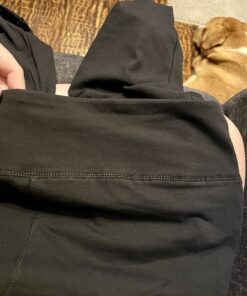 Just My Size Women's Plus-Size Stretch Jersey Leggings, Plus Leggings for Women, 25.5" 3X Black 25 71A5KLuFPuL