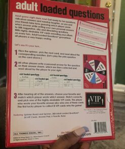 All Things Equal, Inc. ADULT LOADED QUESTIONS, a Rousing Adult Party Game, Over 300 Suggestive, Silly, Stimulating Questions, 4 to 6 Players, for Ages 17 and up 15 71A5VFsmrrL