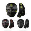 Sanabul Essential Curved Punching Mitts for Boxing and MMA | Ultimate Boxing Mitts & Pads Training Gear for Athletes | High-Performance Focus Mitts Muay Thai Pads for Sparring & Training Boxing Pads Black/Green 2 71A6UpchA0L