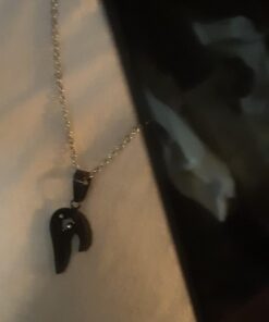 Jstyle Stainless Steel Mens Womens Couple Necklace Pendant Love Heart CZ Puzzle Matching 27 71A6WO1AXHL