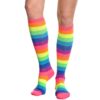 Angelina Novelty Assorted KNEE HIGH Socks 6-8 Years Neon Rainbow 15 71A6YS3TM4L
