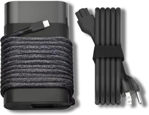 New Slim HP 65w USB C Laptop Charger Replacement for HP Spectre x360 Envy Chromebook Elitebook x360 Pavilion Elite x2 Type C Power Cord Ac Adapter HP usb c Charger