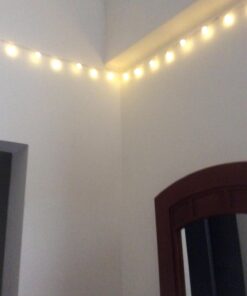 100 LED Globe String Lights, Ball Christmas Lights, Indoor/Outdoor Decorative Light, USB Powered, 39 Ft, Warm White Light - for Patio Garden Party Xmas Tree Wedding Decoration by SPIRITUP warm white(no plug) 30 71A7D9EUc9L